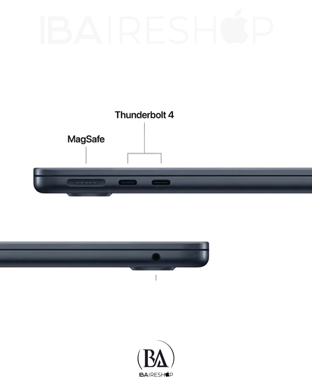 Apple Macbook air 13 M4 16 GB de RAM 256 GB SSD Midnight